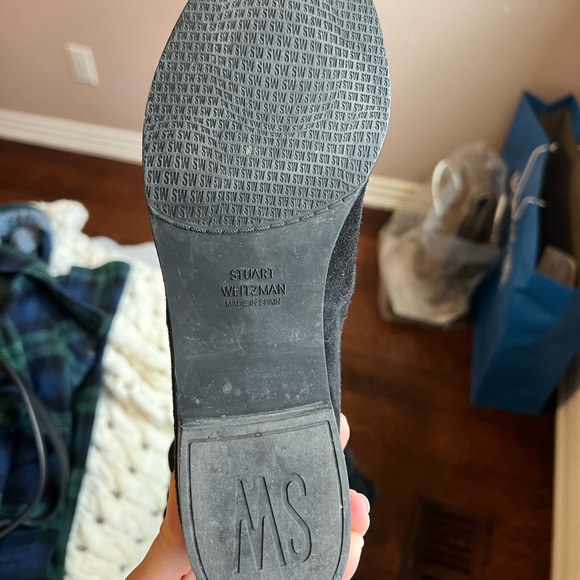 Stuart Weitzman Black Lowland over the knee boots size 6.5 - Picture 3 of 4